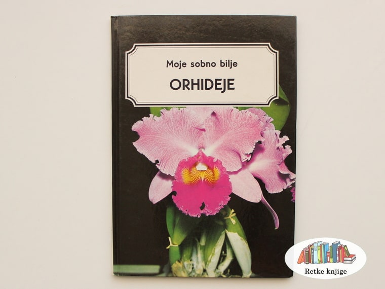 prednja korica knjige orhideje