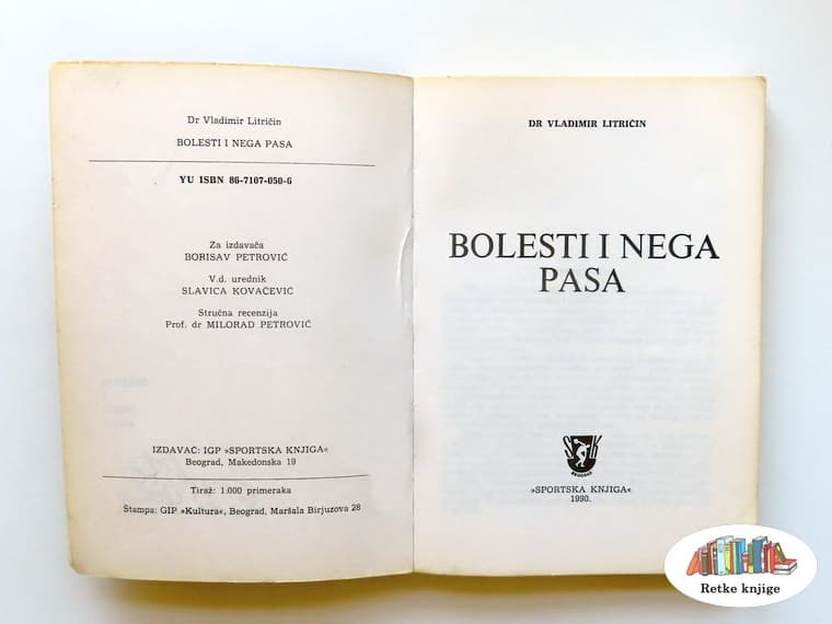 Bolesti i nega pasa - na prodaju - Slika 3